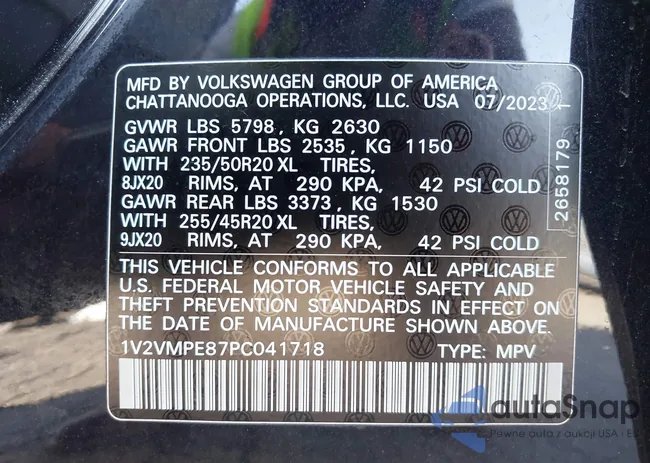 1V2VMPE87PC041718: 43588934