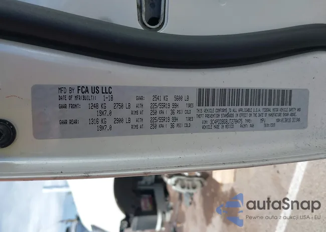 3C4PDDBG8JT278475: 43589114