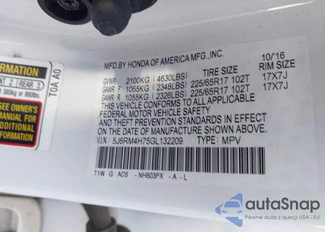 5J6RM4H75GL132209: 43590404