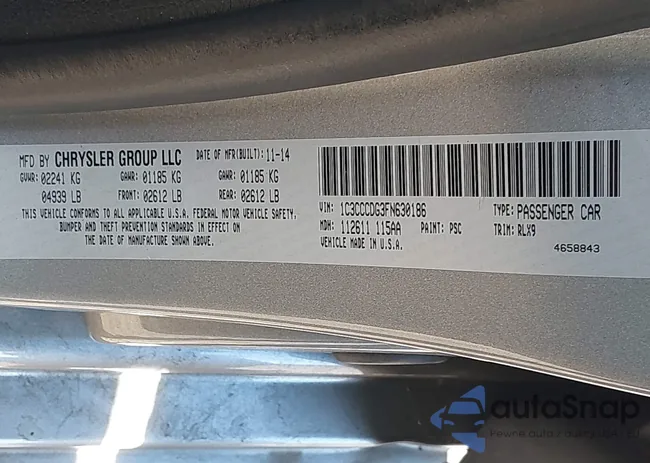 1C3CCCDG3FN630186: 43590534