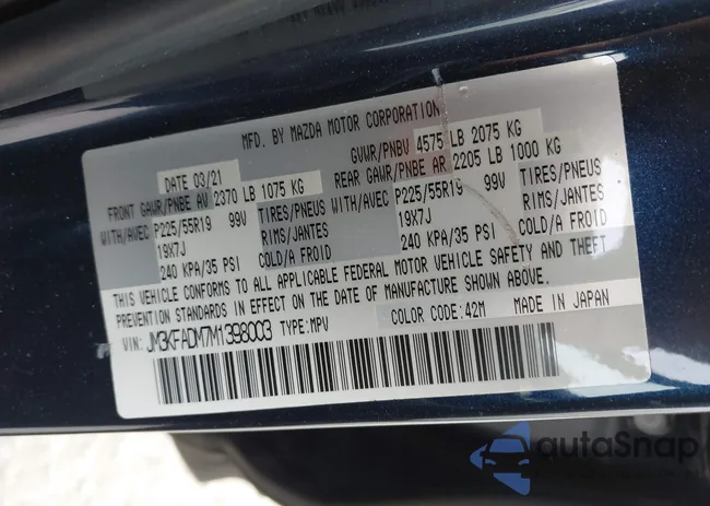 JM3KFADM7M1398003: 43590547