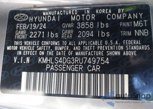 KMHLS4DG3RU749754: 43590657