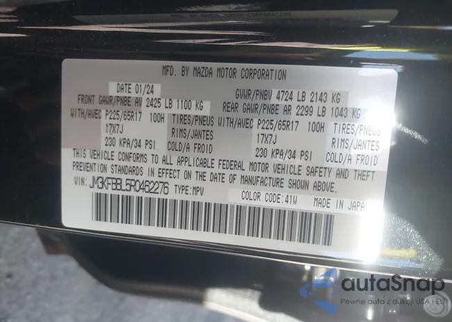 JM3KFBBL5R0462276: 43590108