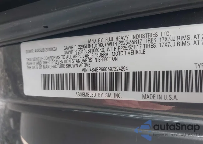 4S4BP66C597324294: 43591898