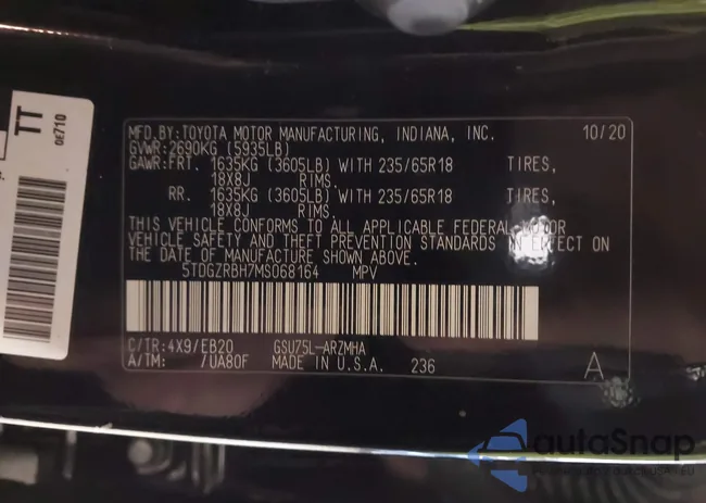 5TDGZRBH7MS068164: 43591147