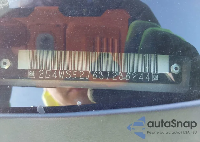 2G4WS52J631236244: 43592662