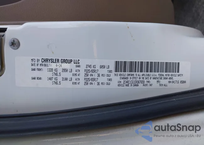 2C4RC1CG1ER367659: 43592771