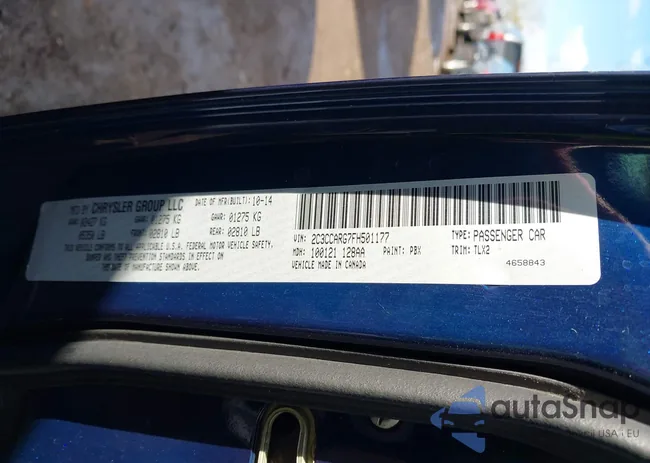 2C3CCARG7FH501177: 43593587