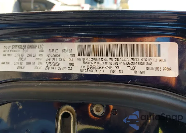 1C6RR7LT8ES407000: 43593131