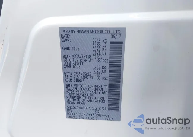 5N1DL0MM9HC552351: 43594677