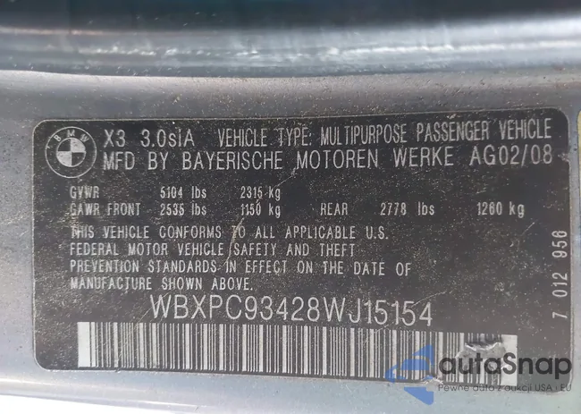 WBXPC93428WJ15154: 43595371