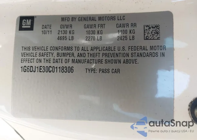 1G6DJ1E30C0118306: 43595401