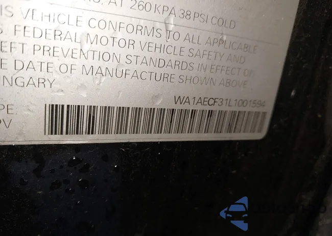 WA1AECF31L1001594: 43594912