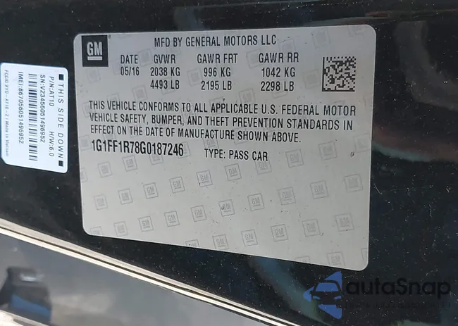 1G1FF1R78G0187246: 43595029