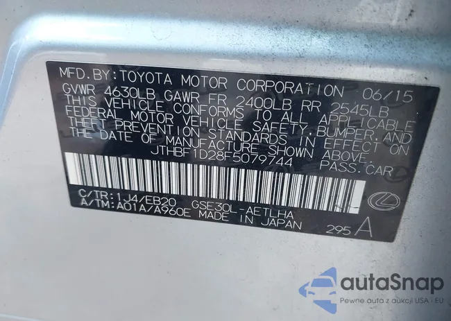 JTHBF1D28F5079744: 43595120