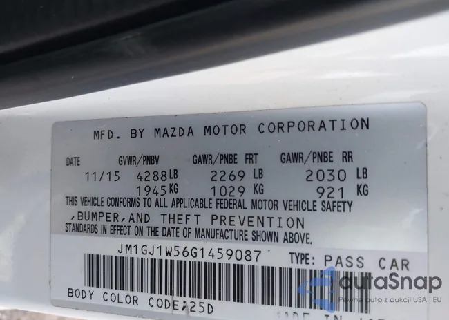 JM1GJ1W56G1459087: 43596545