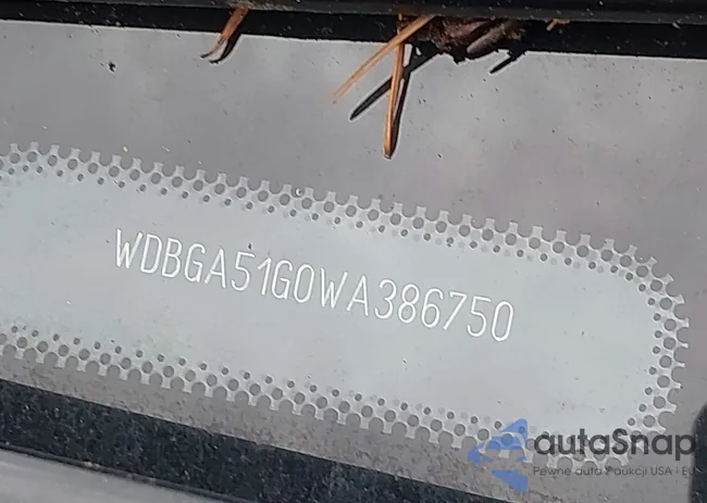 WDBGA51G0WA386750: 43596723