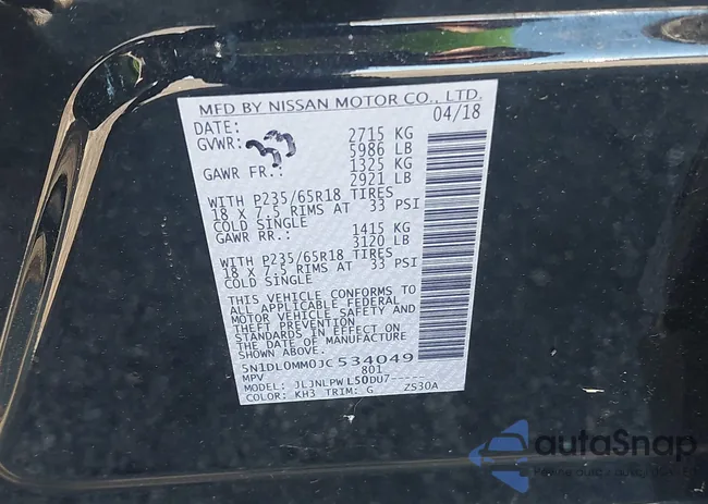 5N1DL0MM0JC534049: 43597698