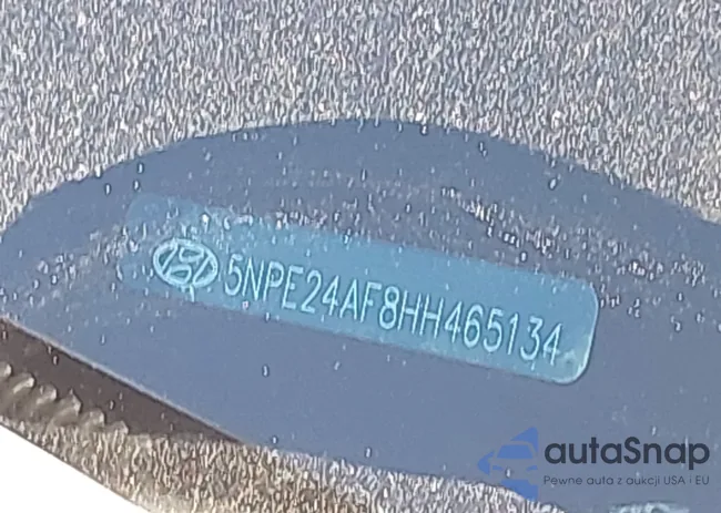 5NPE24AF8HH465134: 43598344