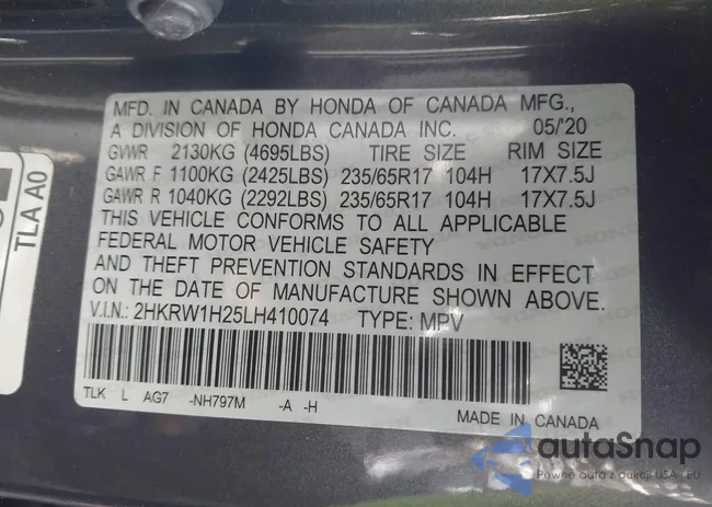 2HKRW1H25LH410074: 43598464