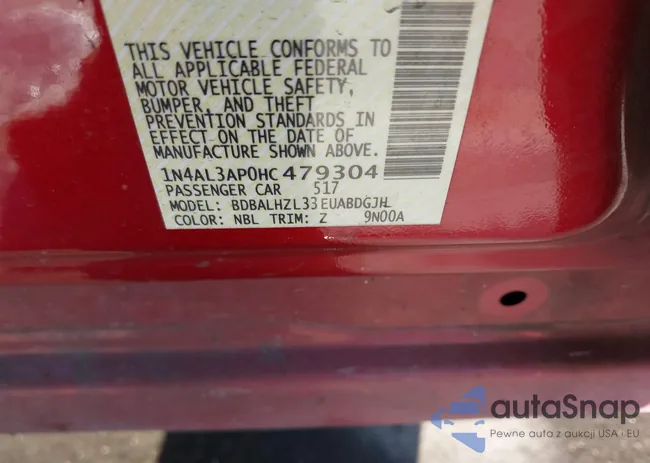 1N4AL3AP0HC479304: 43598544