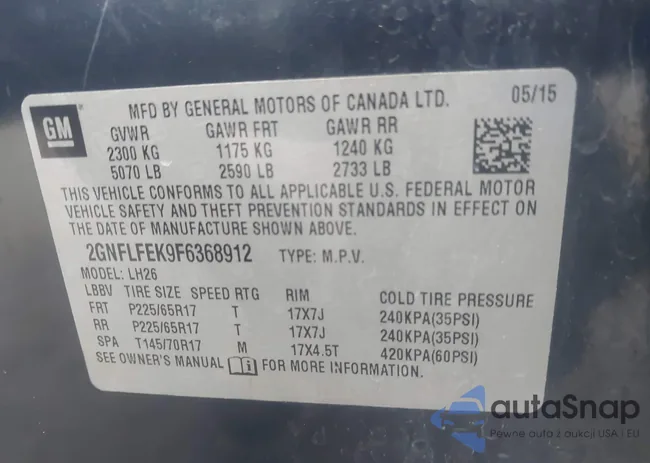 2GNFLFEK9F6368912: 43598781