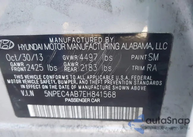 5NPEC4AB7EH841568: 43598109