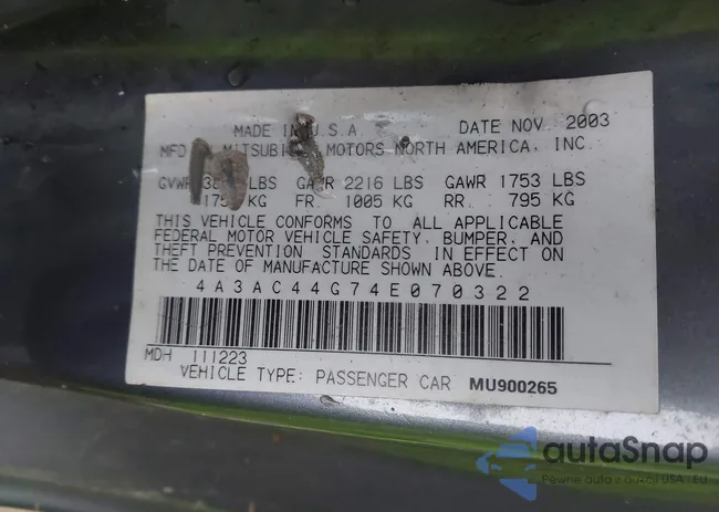 4A3AC44G74E070322: 43598199