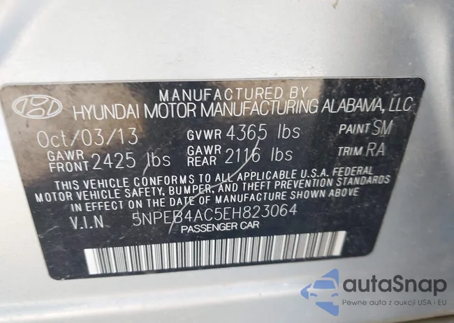 5NPEB4AC5EH823064: 43599514