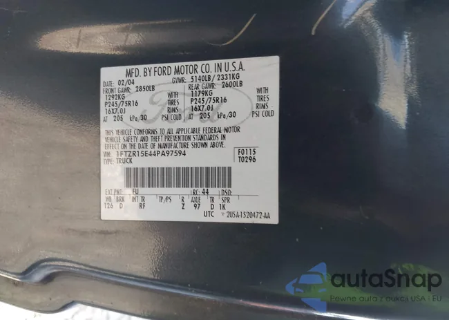 1FTZR15E44PA97594: 43599530