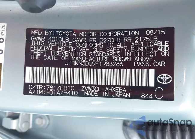 JTDKN3DU9F1983286: 43599764