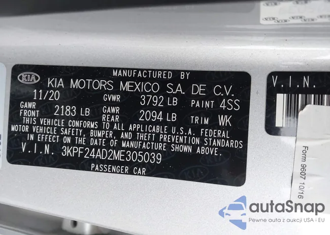 3KPF24AD2ME305039: 43599143