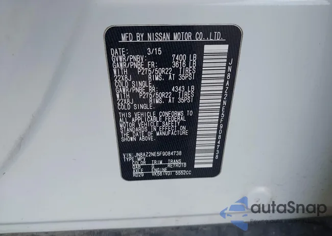 JN8AZ2NE5F9084738: 43599175