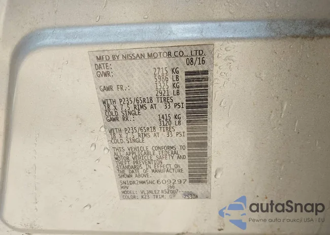 5N1DR2MM5HC609297: 43599285