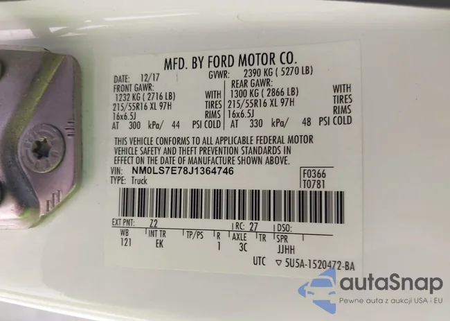 NM0LS7E78J1364746: 43600533