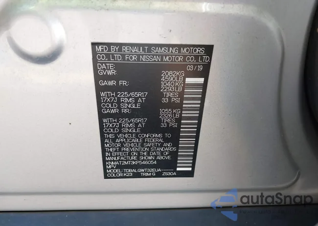 KNMAT2MT3KP546054: 43600622