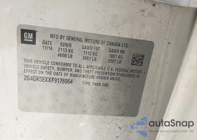 2G4GK5EXXF9176964: 43600625