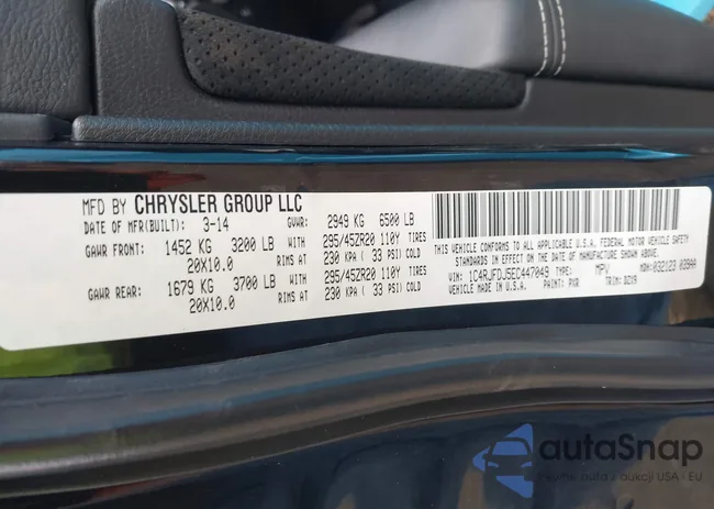 1C4RJFDJ5EC447049: 43600702