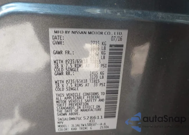 5N1AL0MN7GC528611: 43600897