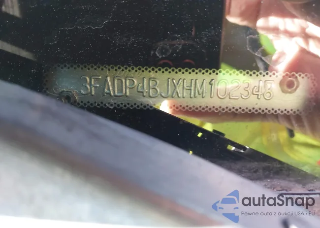 3FADP4BJXHM102348: 43601338