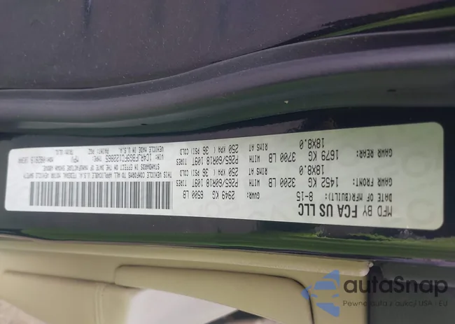 1C4RJFBG9FC122865: 43601502