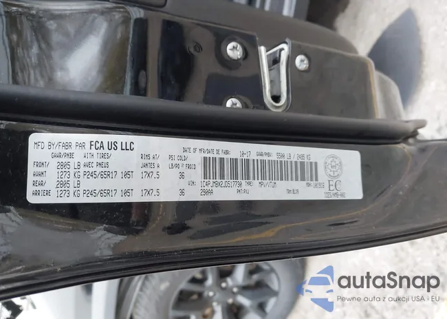 1C4PJMBX2JD517730: 43601895