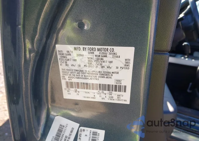 4M2CN8HG2BKJ01783: 43601993