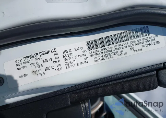 1C4PJMCS5EW128304: 43602123