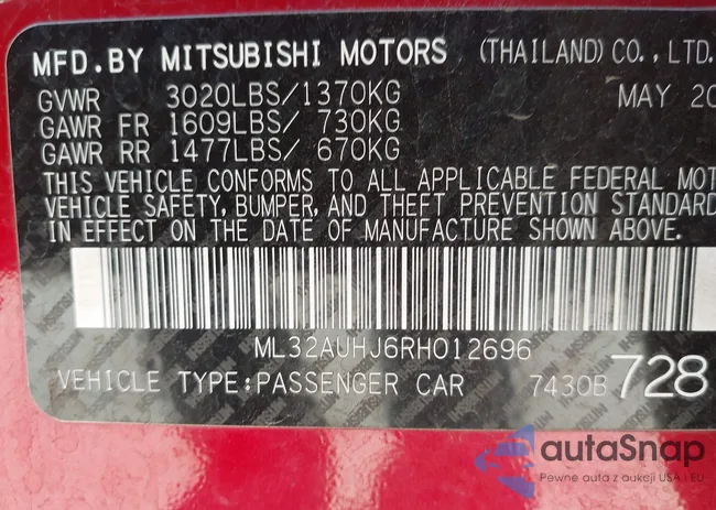 ML32AUHJ6RH012696: 43602164