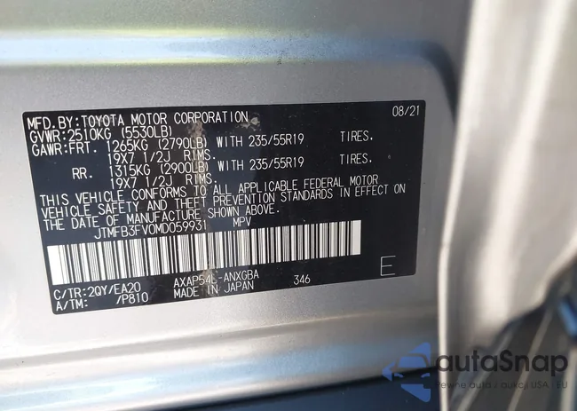 JTMFB3FV0MD059931: 43602995