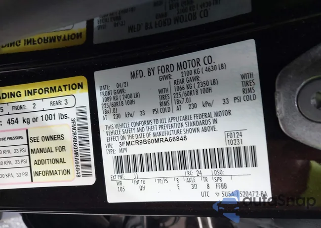 3FMCR9B60MRA66848: 43603115