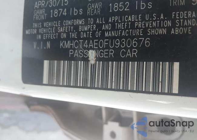 KMHCT4AE0FU930676: 43604593