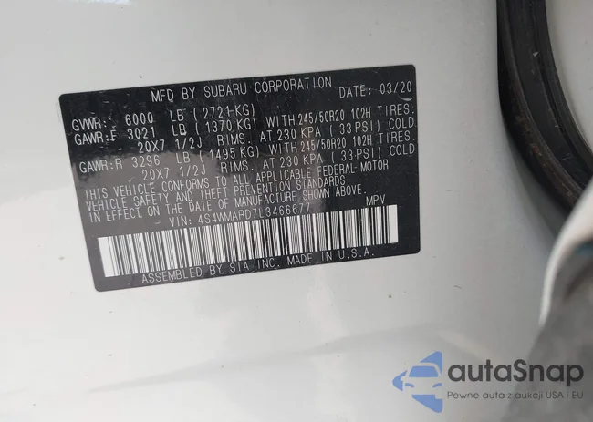 4S4WMARD7L3466677: 43604628