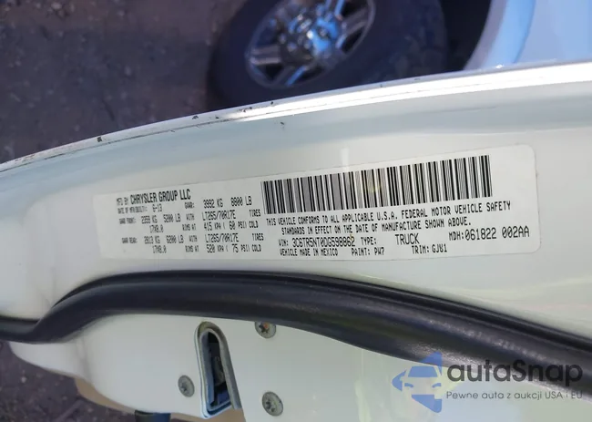 3C6TR5NT0DG598862: 43604789